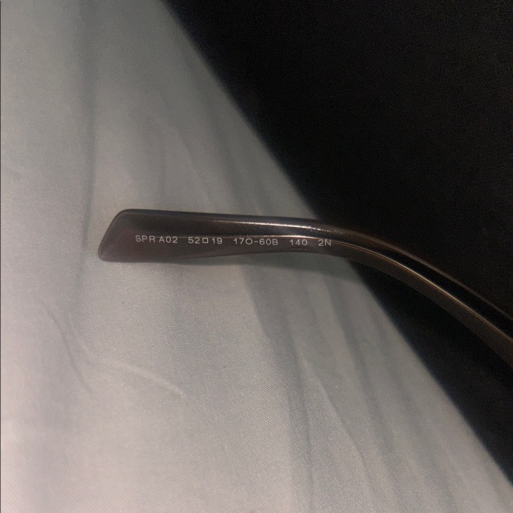 Prada Purple Acetate Sunglasses with Brown Lenses - Picture 4 of 5